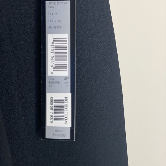 Tahari Tie Front Crepe Dress - Picture 11 of 12